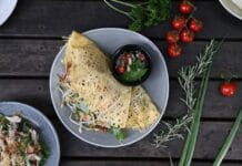 Naleśniki z serem smażone w panierce