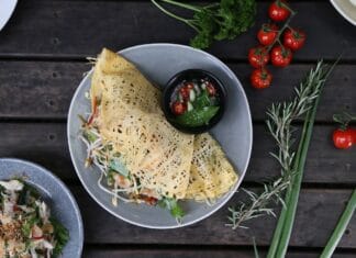 Naleśniki z serem smażone w panierce